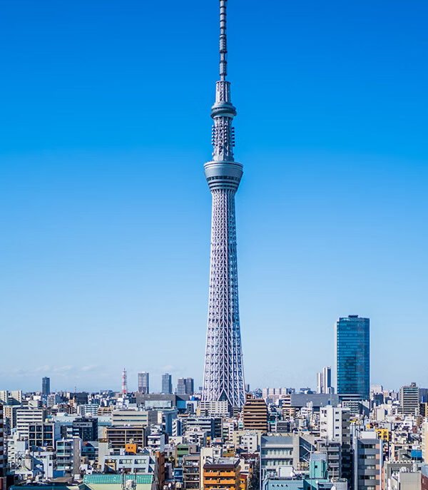Tokyo Skytree tower skyline view – Japan city tour in Tokyo